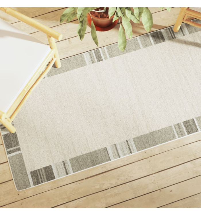 Tapis intérieur extérieur à poils courts 80x300 cm antidérapant | Mobilier & Déco