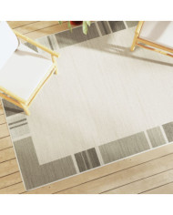 Tapis intérieur extérieur à poils courts 160x230cm antidérapant | Mobilier & Déco