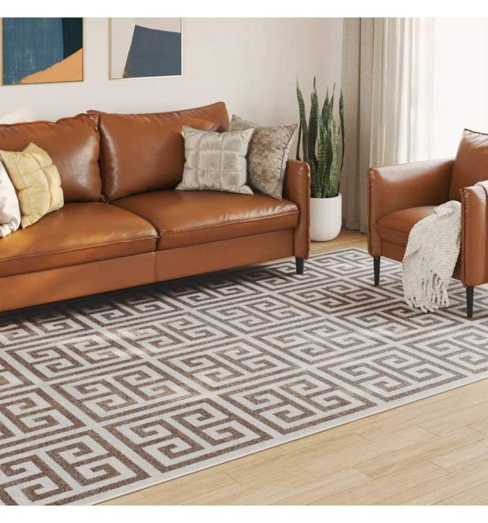 Tapis intérieur extérieur à poils courts 190x300cm antidérapant | Mobilier & Déco