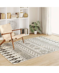 Tapis intérieur extérieur à poils courts 160x230cm antidérapant | Mobilier & Déco