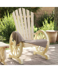 Chaise de jardin Adirondack bois de sapin massif | Mobilier & Déco