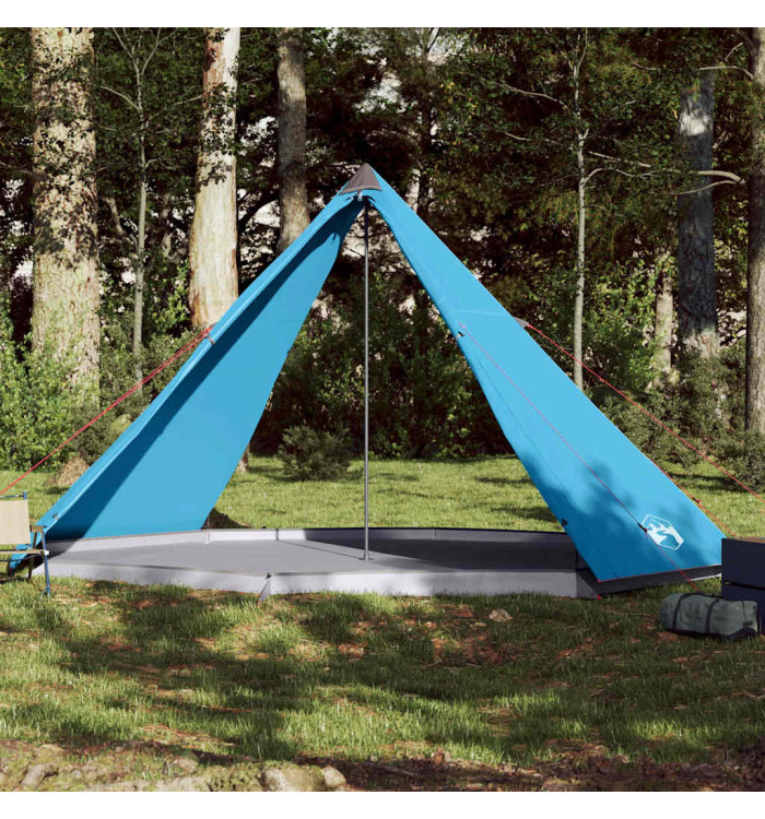 Tente familiale tipi 8 personnes bleu imperméable | Mobilier & Déco