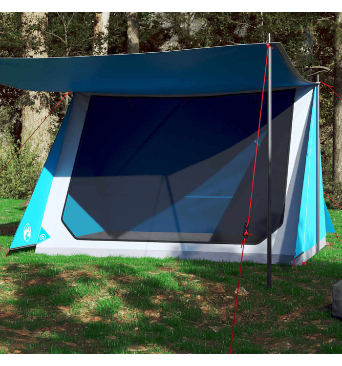 Tente de camping 2 personnes bleu imperméable | Mobilier & Déco