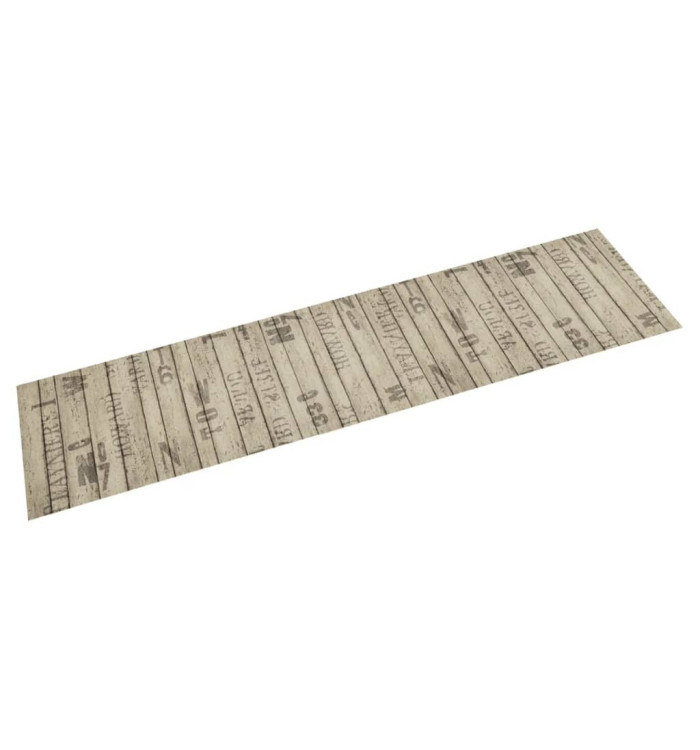 Tapis de cuisine lavable impression de clôture 60x300cm velours | Mobilier & Déco