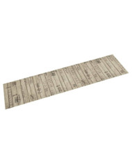 Tapis de cuisine lavable impression de clôture 60x300cm velours | Mobilier & Déco