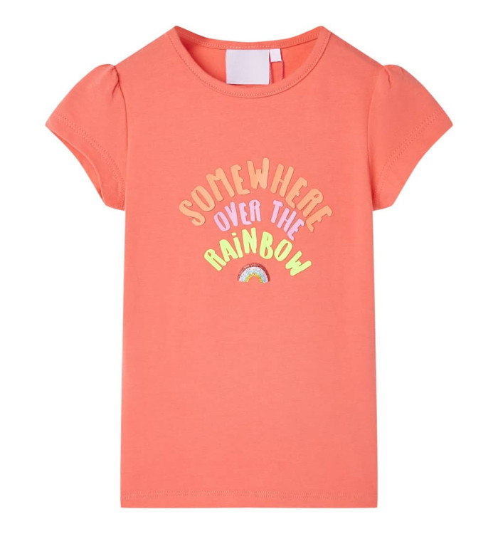 T-shirt pour enfants corail 92 | Mobilier & Déco