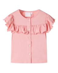 T-shirt pour enfants rose moyen 128 | Mobilier & Déco