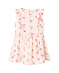Robe pour enfants à volants rose pâle 116 | Mobilier & Déco