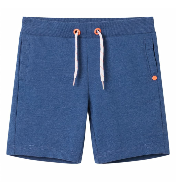 Short pour enfants avec cordon de serrage mélange bleu foncé 104 | Mobilier & Déco