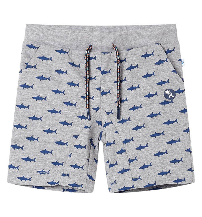 Short pour enfants avec cordon de serrage mélange gris clair 116 | Mobilier & Déco