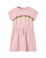 Robe pour enfants avec cordon de serrage rose clair 104 | Mobilier & Déco