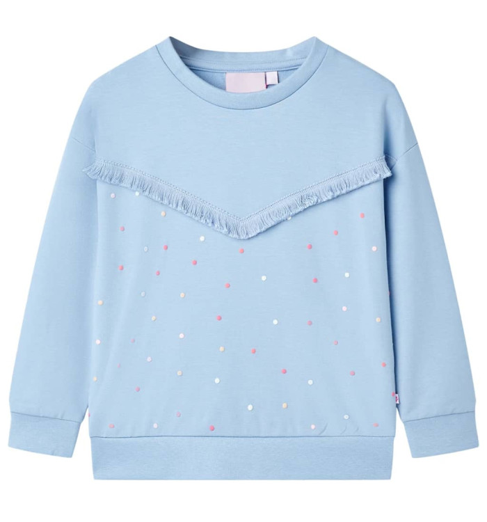 Sweatshirt pour enfants bleu 116 | Mobilier & Déco