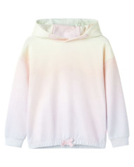 Sweatshirt à capuche pour enfants blanc étincelant 116 | Mobilier & Déco
