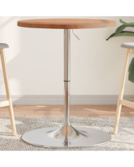 Table de bar Ø60x90,5 cm bois massif de hêtre | Mobilier & Déco