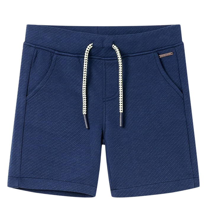 Short pour enfants avec cordon de serrage bleu foncé 116 | Mobilier & Déco