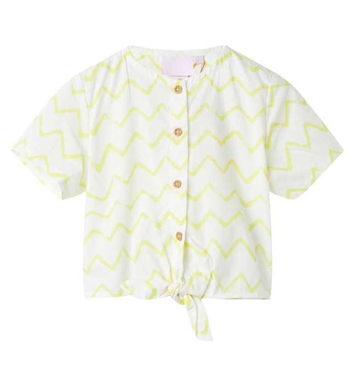 T-shirt pour enfants écru 140 | Mobilier & Déco