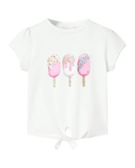 T-shirt pour enfants écru 92 | Mobilier & Déco