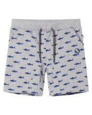 Short pour enfants avec cordon de serrage mélange gris clair 140 | Mobilier & Déco