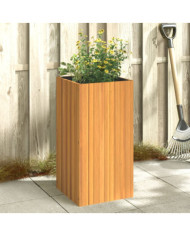 Jardinière 45x45x90 cm bois massif d'acacia | Mobilier & Déco