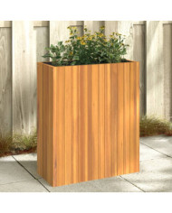 Jardinière 59x27,5x70 cm bois massif d'acacia | Mobilier & Déco