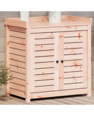 Table de rempotage avec étagères bois massif de douglas | Mobilier & Déco