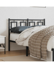 Tête de lit métal noir 120 cm | Mobilier & Déco