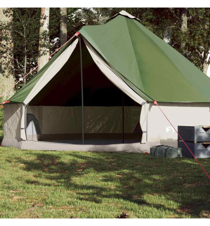 Tente familiale tipi 8 personnes vert imperméable | Mobilier & Déco
