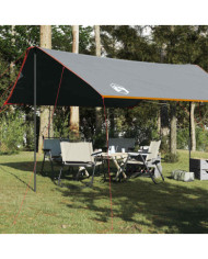Bâche de camping orange 460x305x210 cm imperméable | Mobilier & Déco