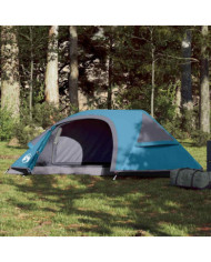 Tente de camping à dôme 1 personne bleu imperméable | Mobilier & Déco