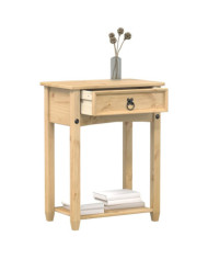 Table console Corona 55x35x73 cm bois de pin massif | Mobilier & Déco