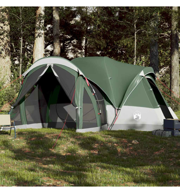 Tente familiale tipi 8 personnes vert imperméable | Mobilier & Déco