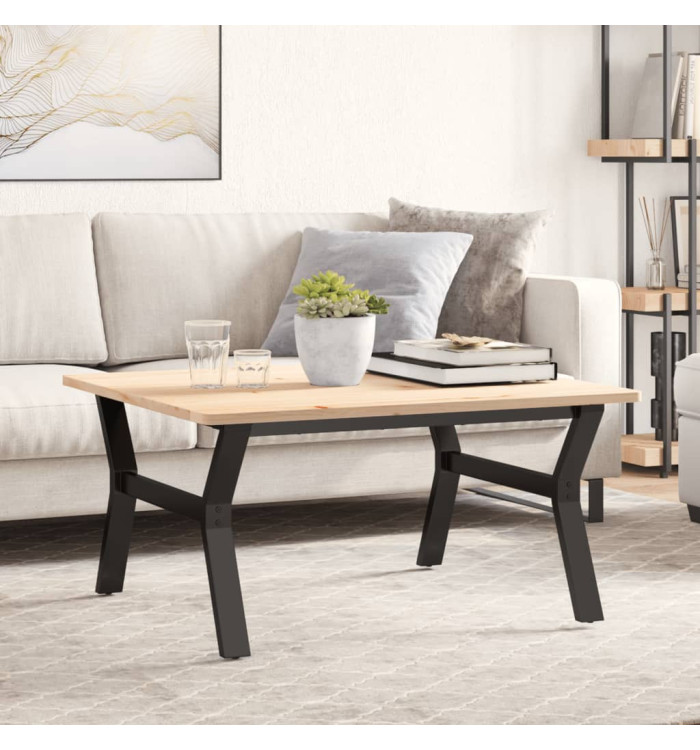 Pieds de table basse cadre en Y 80x70x43 cm acier | Mobilier & Déco