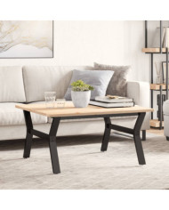 Pieds de table basse cadre en Y 80x70x43 cm acier | Mobilier & Déco