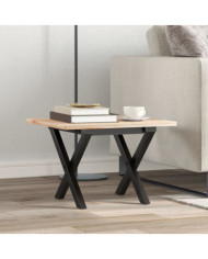 Pieds de table basse cadre en X 40x40x33 cm acier | Mobilier & Déco