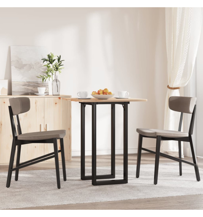 Pieds de table à manger cadre en O 80x40x73 cm acier | Mobilier & Déco