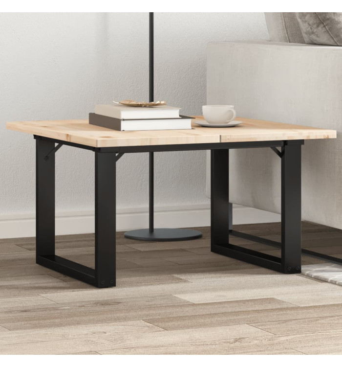 Pieds de table basse cadre en O 60x40x38 cm acier | Mobilier & Déco