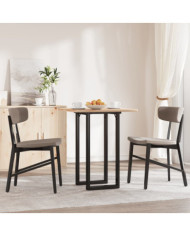 Pieds de table à manger cadre en O 40x40x73 cm acier | Mobilier & Déco