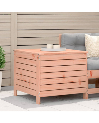 Repose-pied de jardin 62x63,5x53,5 cm bois massif de douglas | Mobilier & Déco