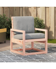 Chaise de jardin 57,5x63x76 cm bois massif de douglas | Mobilier & Déco