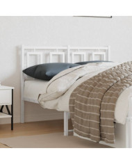 Tête de lit métal blanc 120 cm | Mobilier & Déco