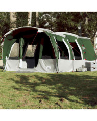 Tente familiale tunnel 8 personnes vert imperméable | Mobilier & Déco