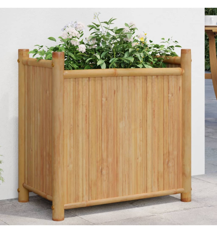 Jardinière 50x30x50 cm bambou | Mobilier & Déco