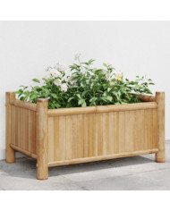 Jardinière 50x30x25 cm bambou | Mobilier & Déco
