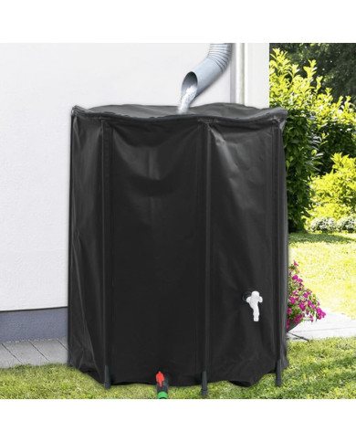 Réservoir d'eau avec robinet pliable 1250 L PVC | Mobilier & Déco