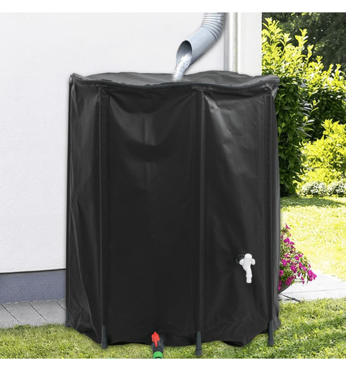 Réservoir d'eau avec robinet pliable 1250 L PVC | Mobilier & Déco