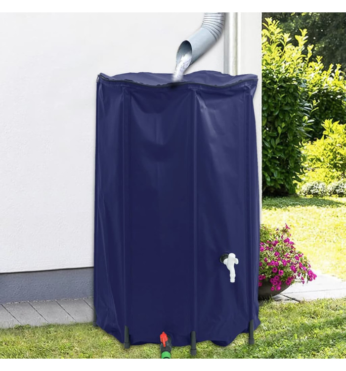 Réservoir d'eau avec robinet pliable 500 L PVC | Mobilier & Déco