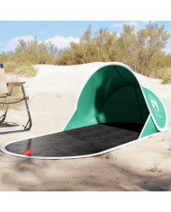 Tente de plage vert d'eau escamotable imperméable | Mobilier & Déco