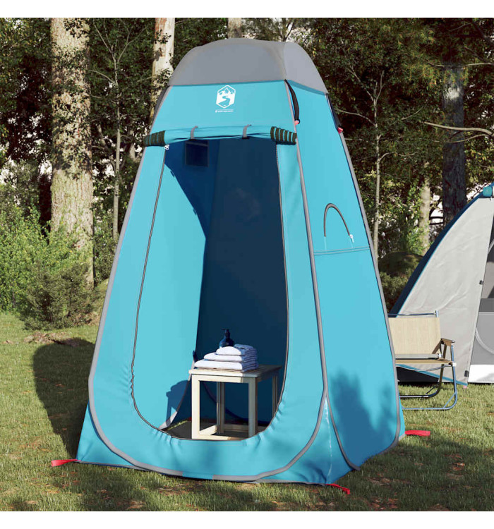 Tente d'intimité bleu escamotable imperméable | Mobilier & Déco