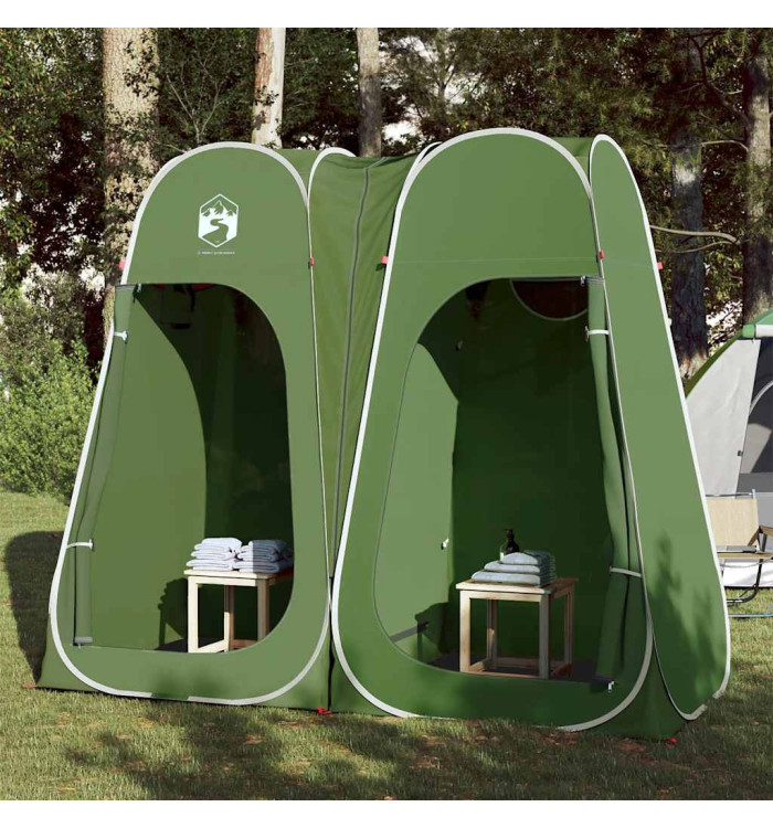 Tente d'intimité vert escamotable imperméable | Mobilier & Déco