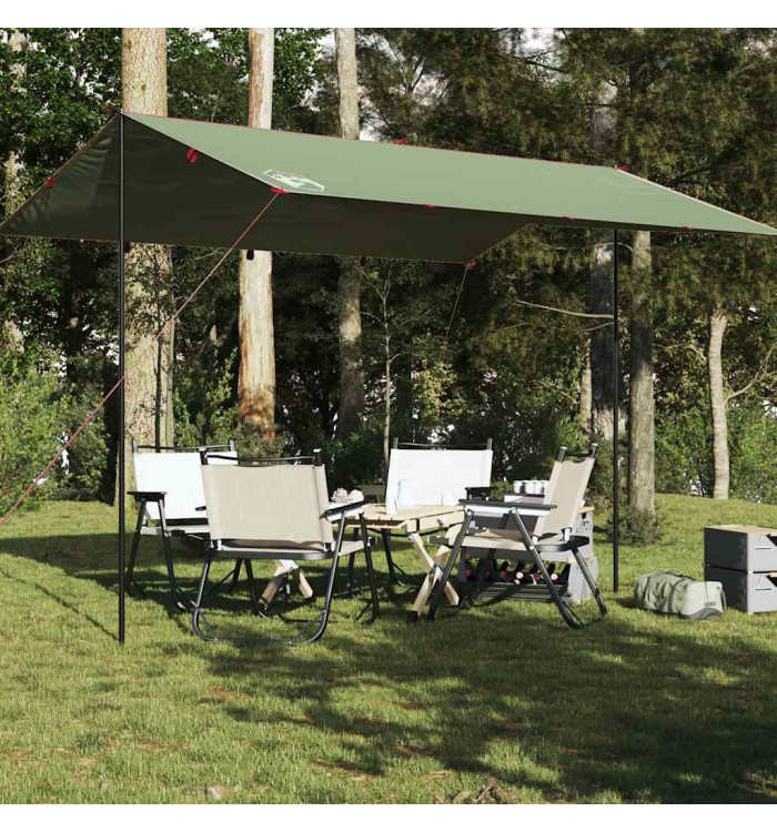 Bâche de camping vert 400x294 cm imperméable | Mobilier & Déco